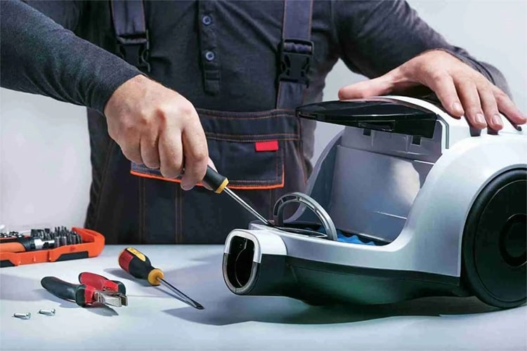 چگونه در منزل جاروبرقی را تعمیر کنیم