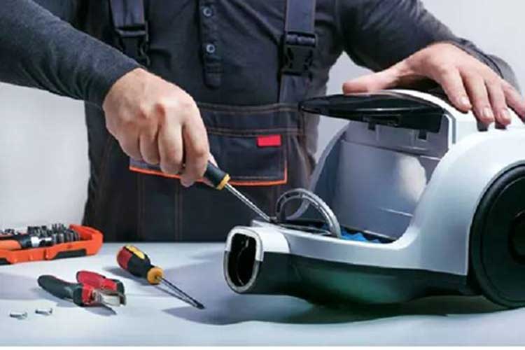 علت برق داشتن بدنه جارو برقی